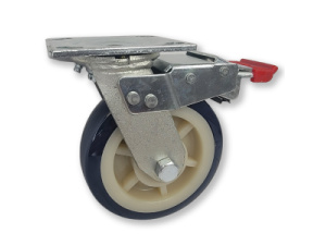 Swivel Total Lock Casters | Poly-Pro Wheel
